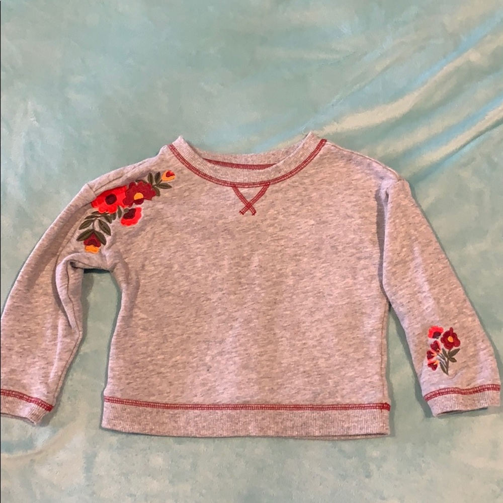 Embroidered sweater